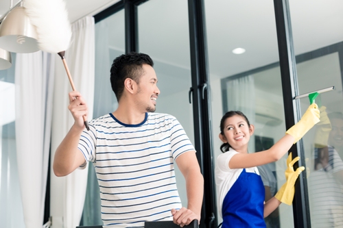 Giữ nhà cửa khô thoáng, sạch sẽ để phòng bệnh ngoài da.